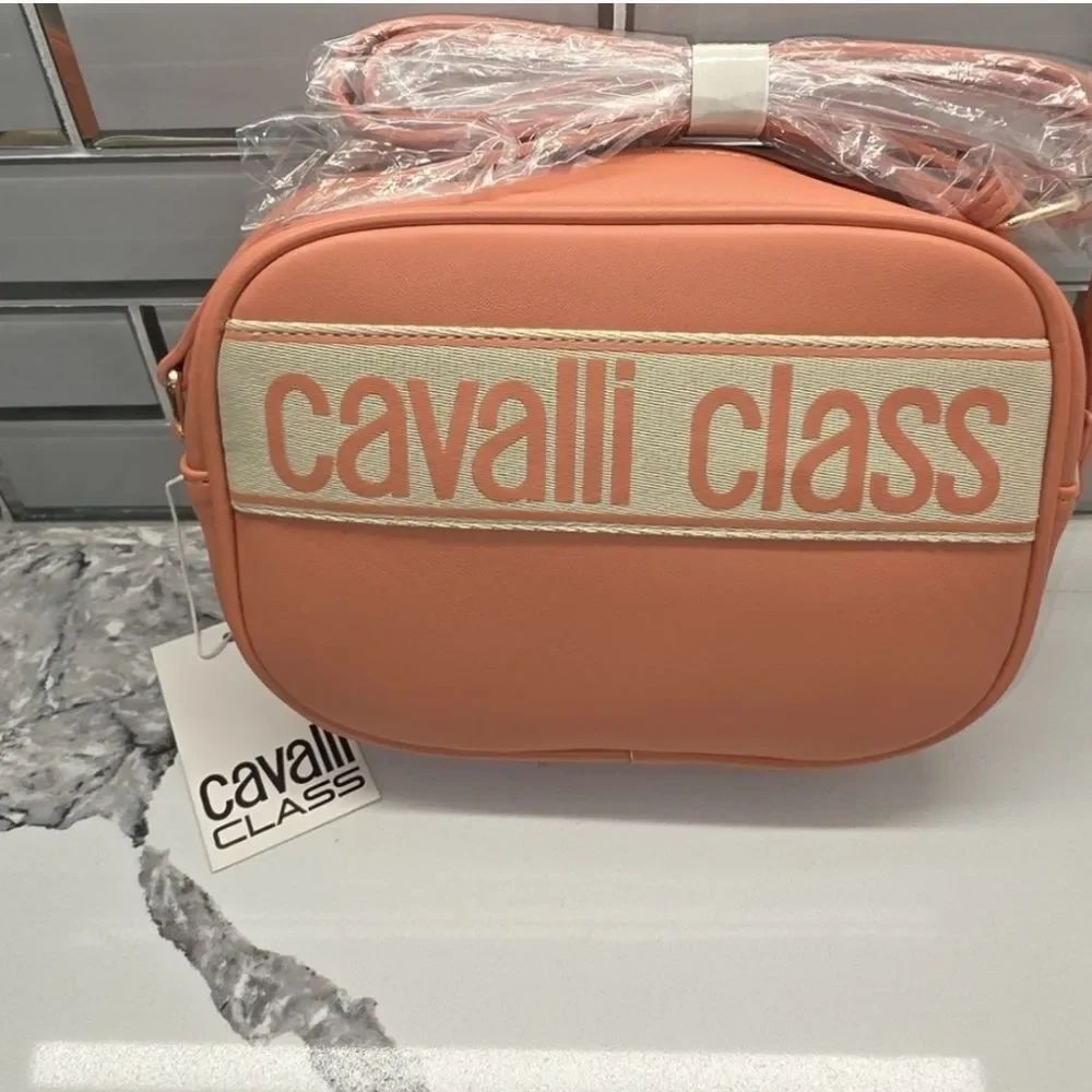 Cavalli Class Peach Crossbody Bag